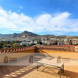 Apartment Atico Deluxe - Gran Terraza Con Vistas Panoramicas - Piscina - Parking Gratis, Benalmadena